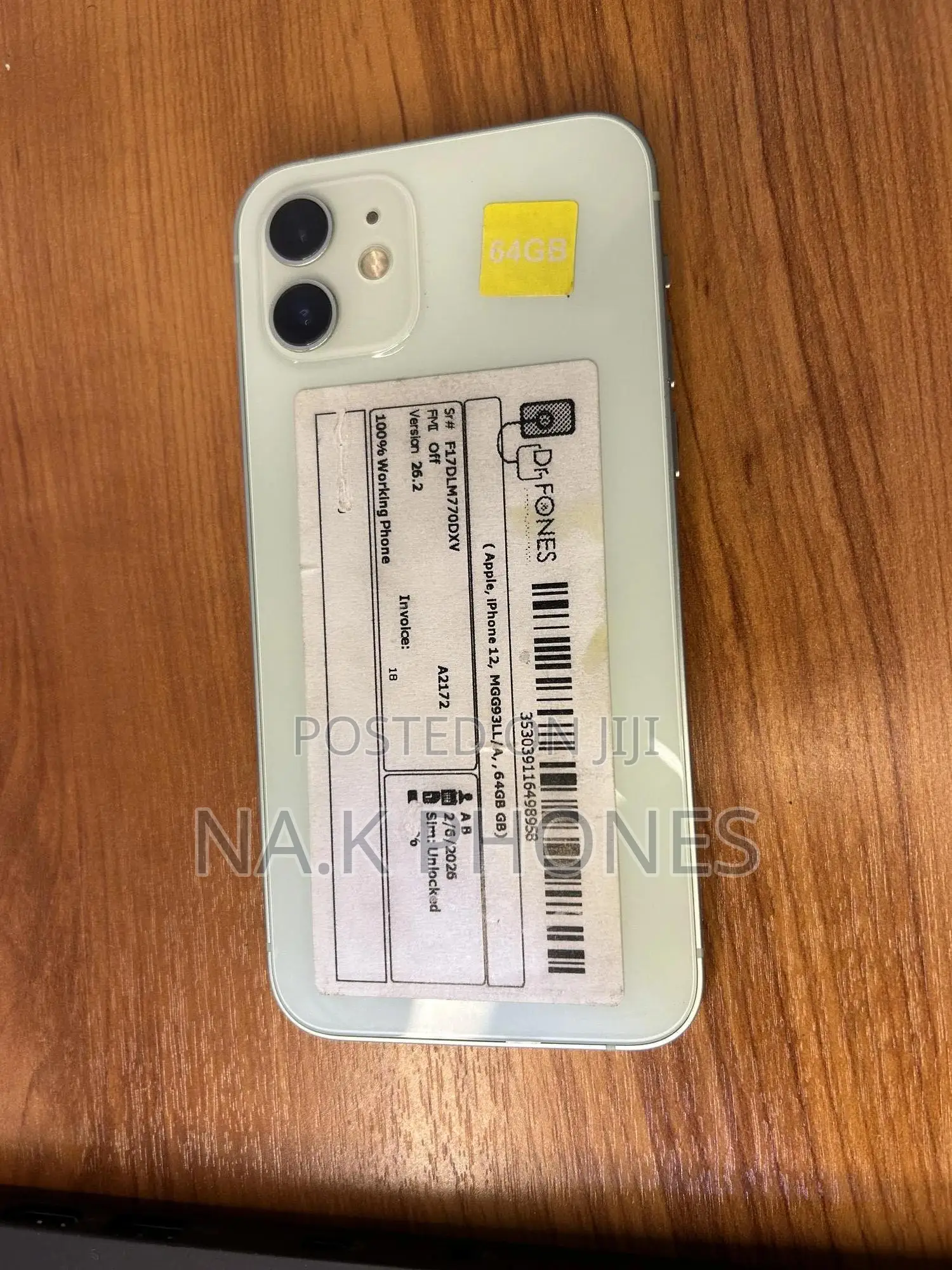 New Apple iPhone 12 64 GB Green