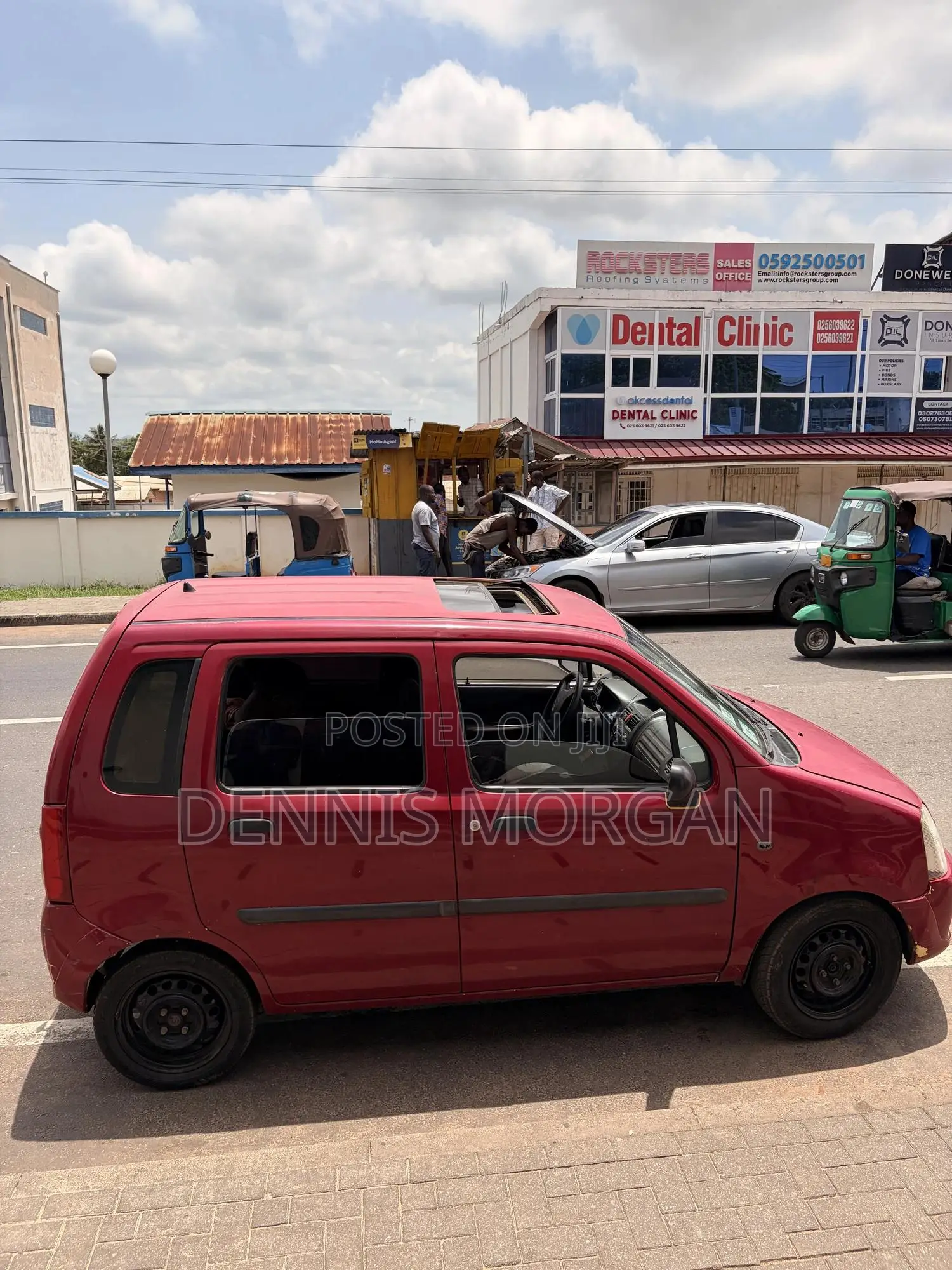 Opel Agila 2006 Red