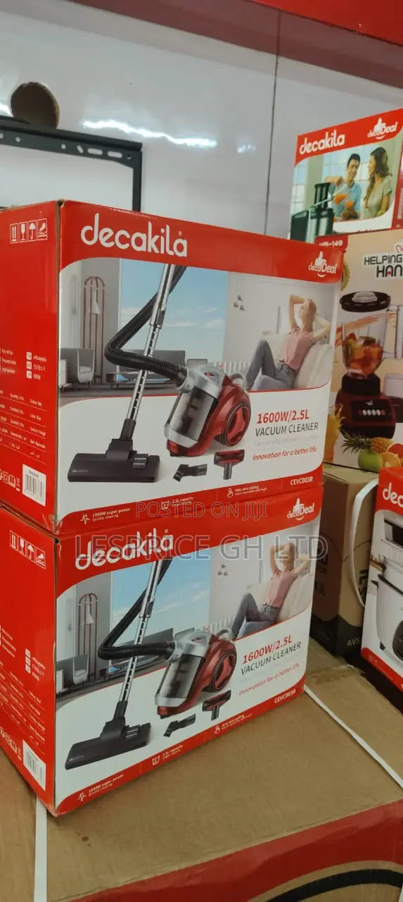 Super Efficient 1600watts Vacuum Cleaner From Decakila
