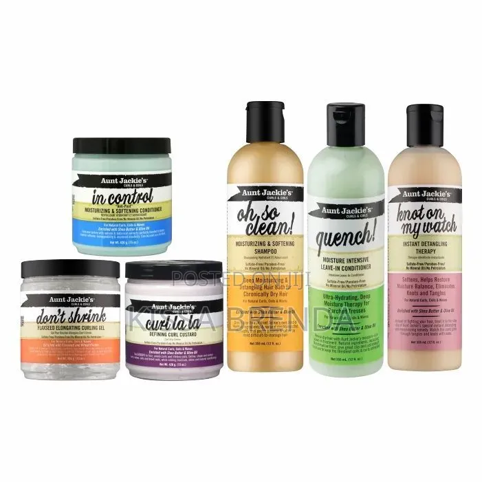 Cantu Shea Butter Coconut Curling , Aunt Jackie's Leave In