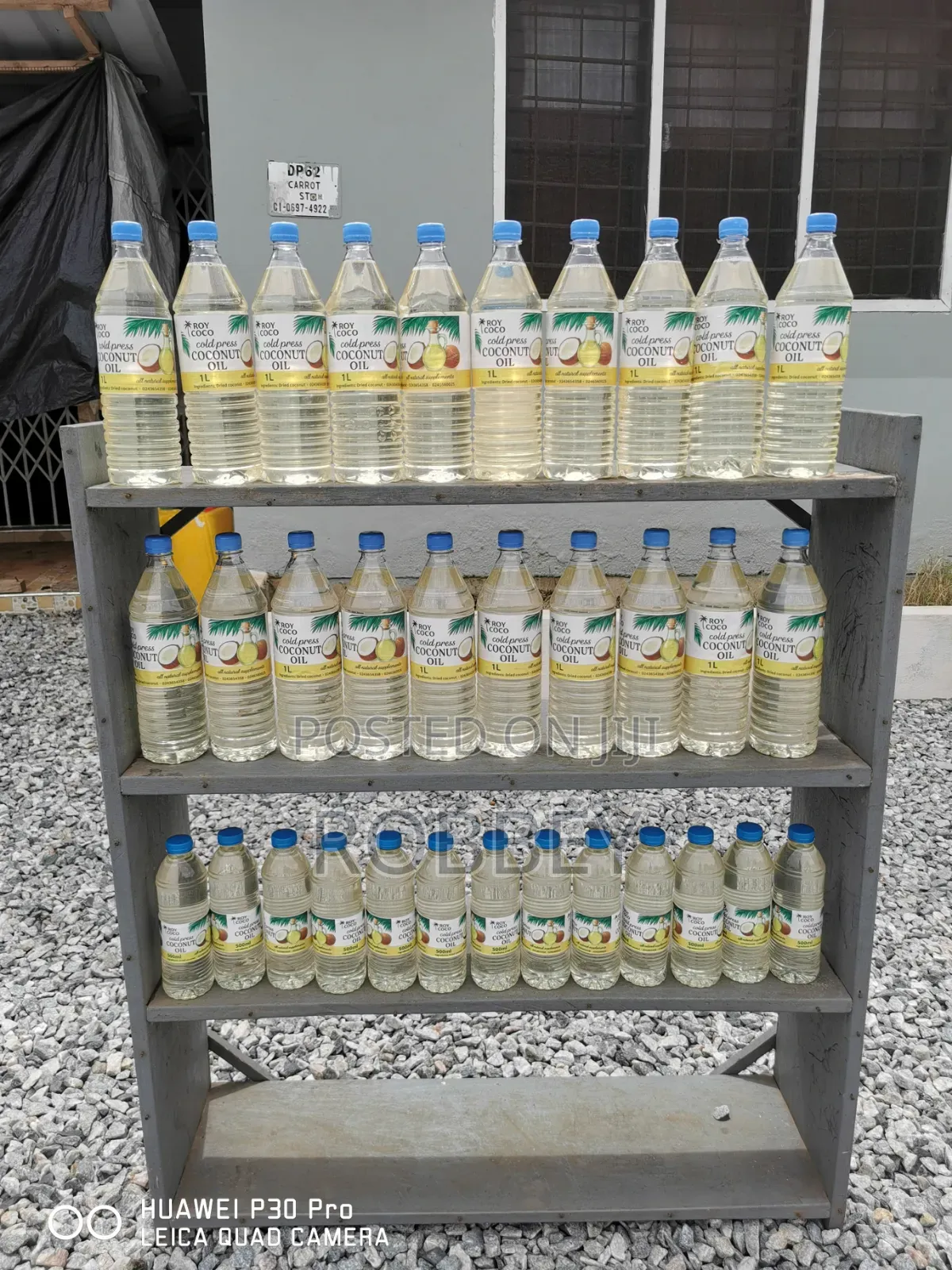 Cold Press Coconut Oil. 100% Organic No Additive.