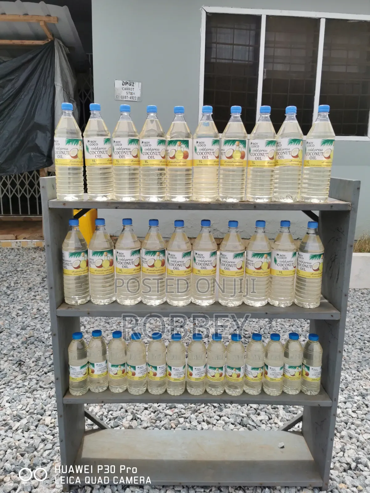 Cold Press Coconut Oil. 100% Organic No Additive.