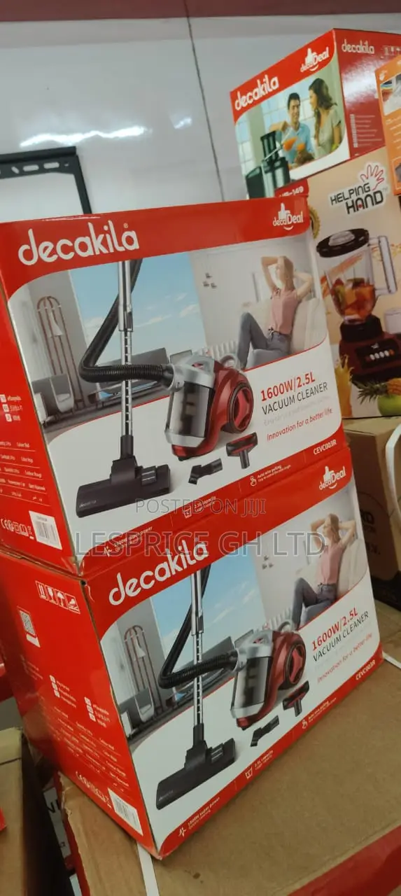 Long Lasting Original 1600watts Vacuum Cleaner From Decakila