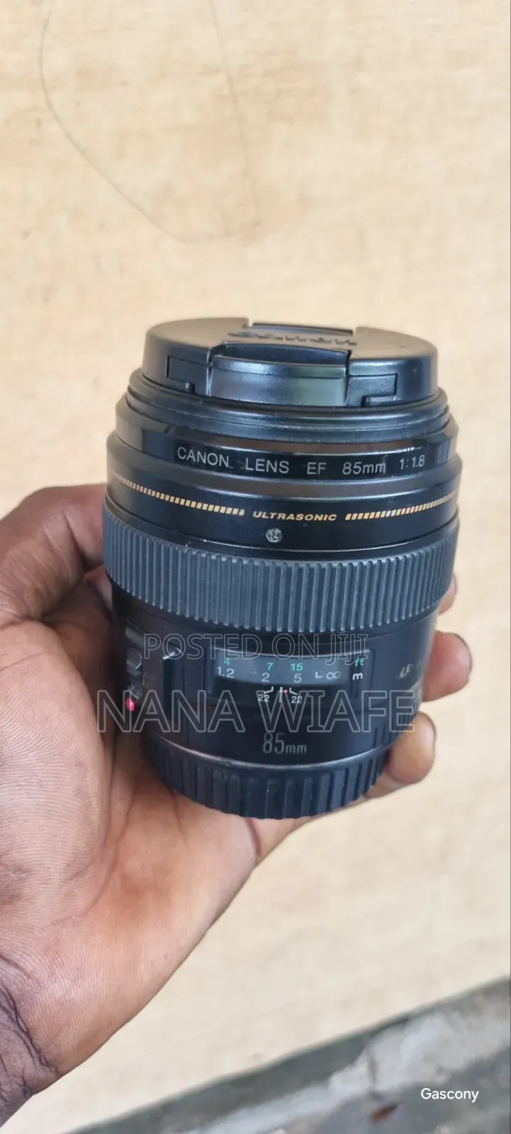 Canon Ef 85mm F1.8 Usm Lens