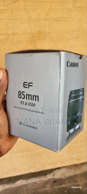 Canon Ef 85mm F1.8 Usm Lens