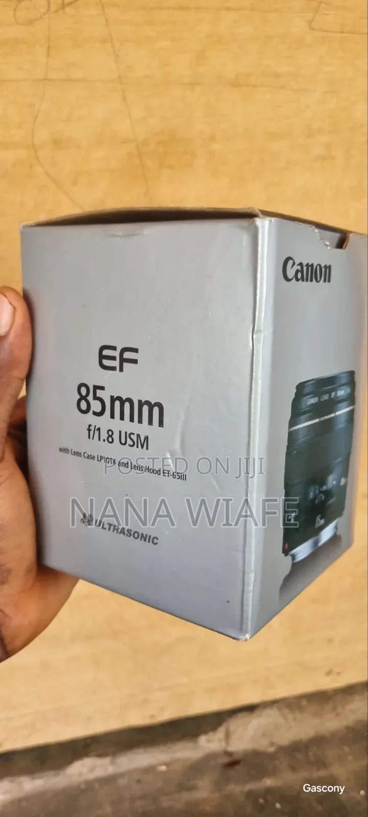 Canon Ef 85mm F1.8 Usm Lens