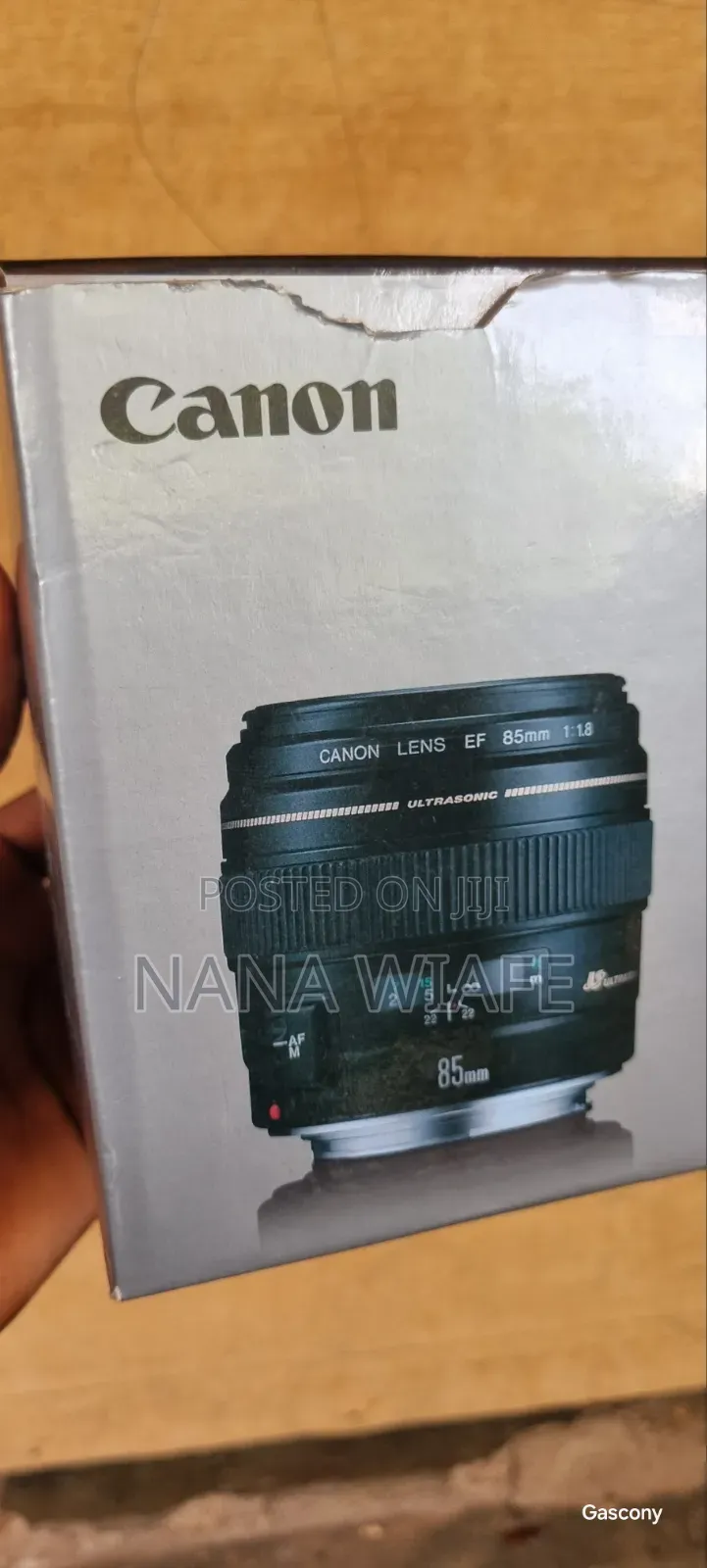Canon Ef 85mm F1.8 Usm Lens