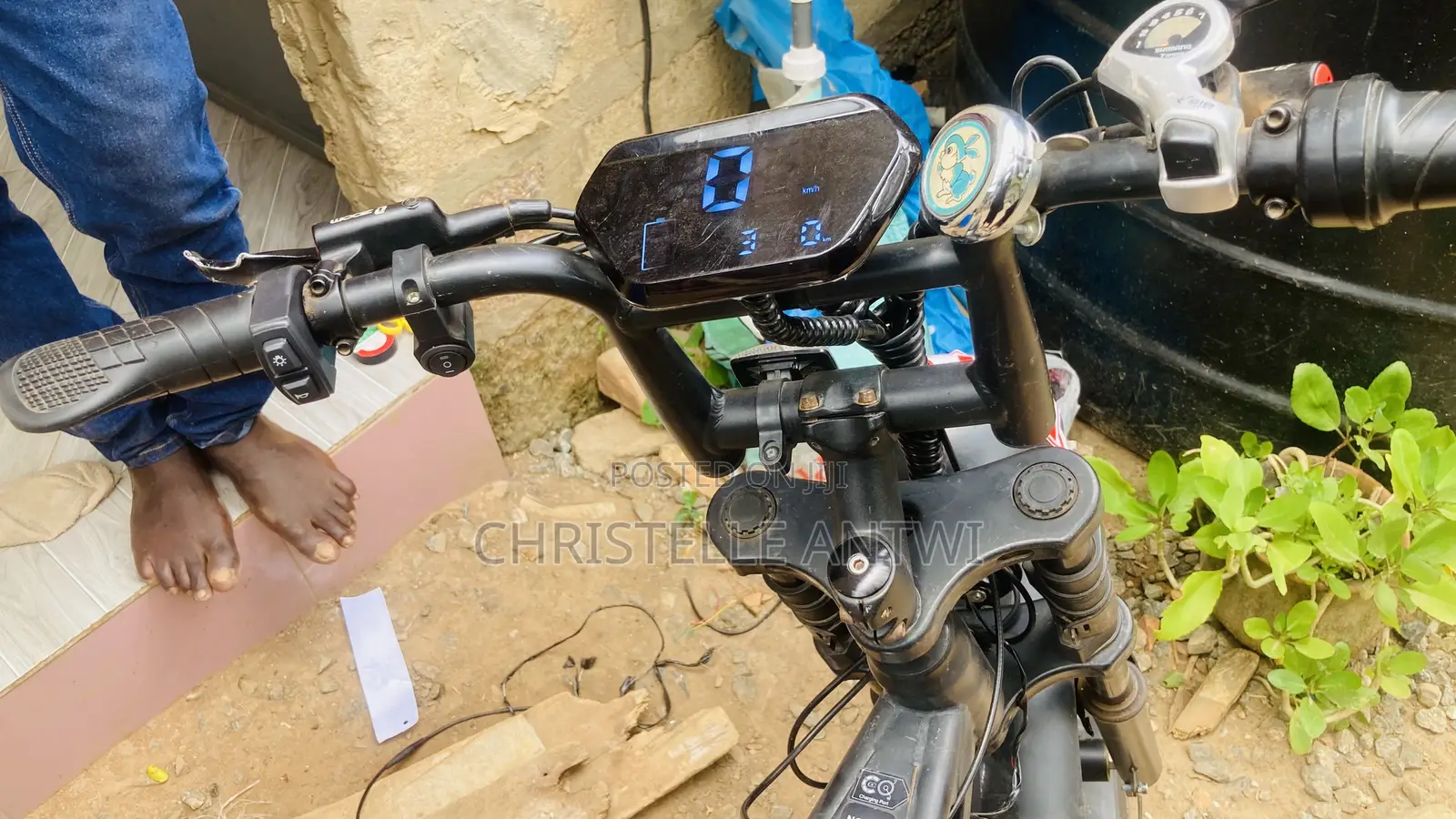 Electric Bike With Double Battery