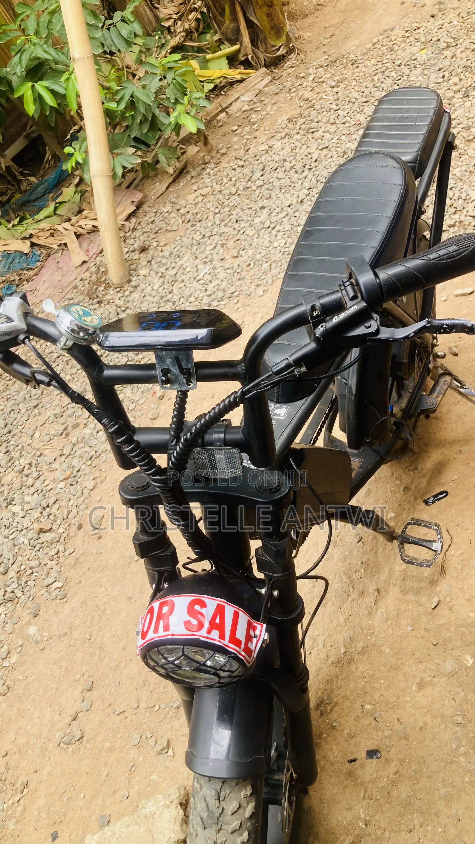 Electric Bike With Double Battery