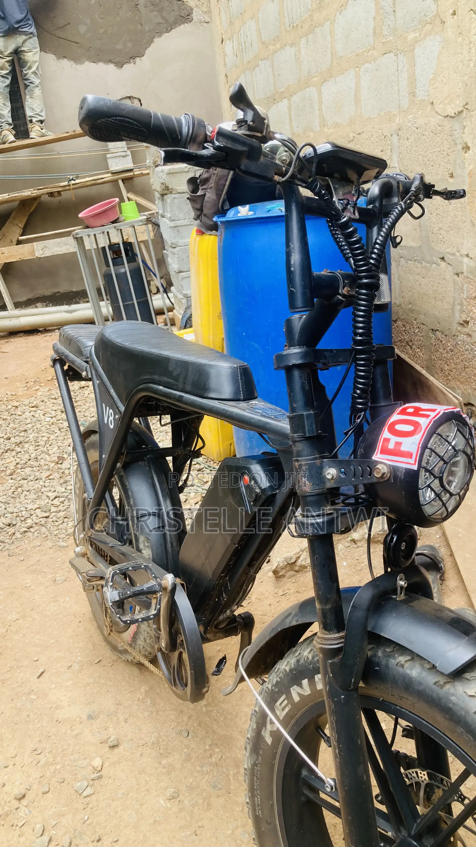 Electric Bike With Double Battery