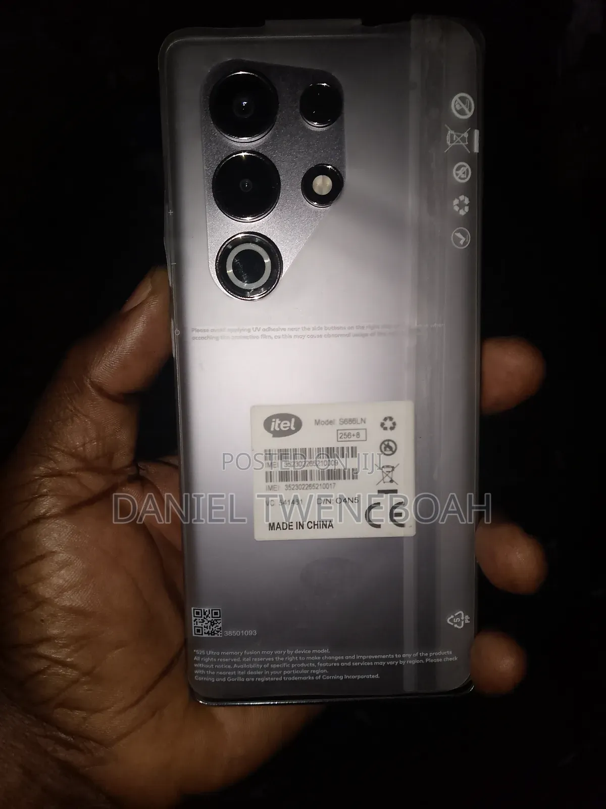 Itel S25 Ultra 256 GB Silver