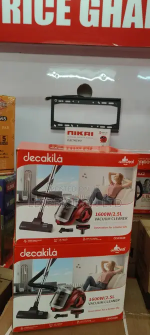 Ever Reliable 1600watts Vacuum Cleaner From Decakila