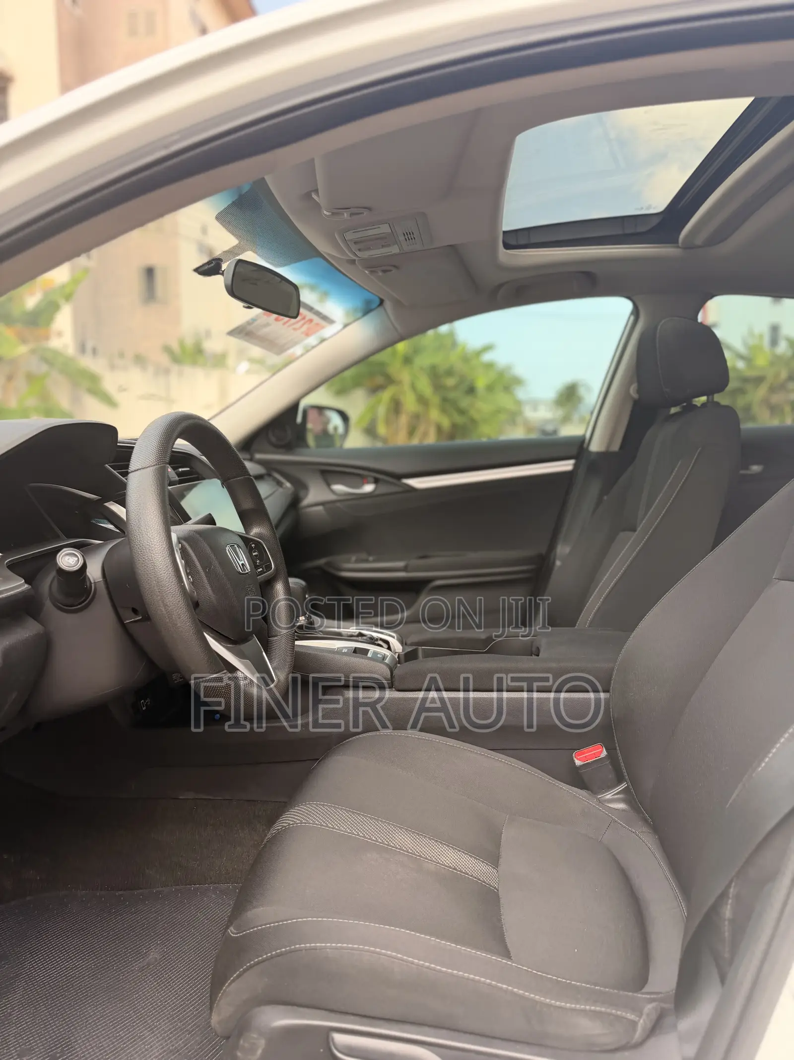 Honda Civic EX 4dr Sedan (1.5L 4cyl) 2016 White