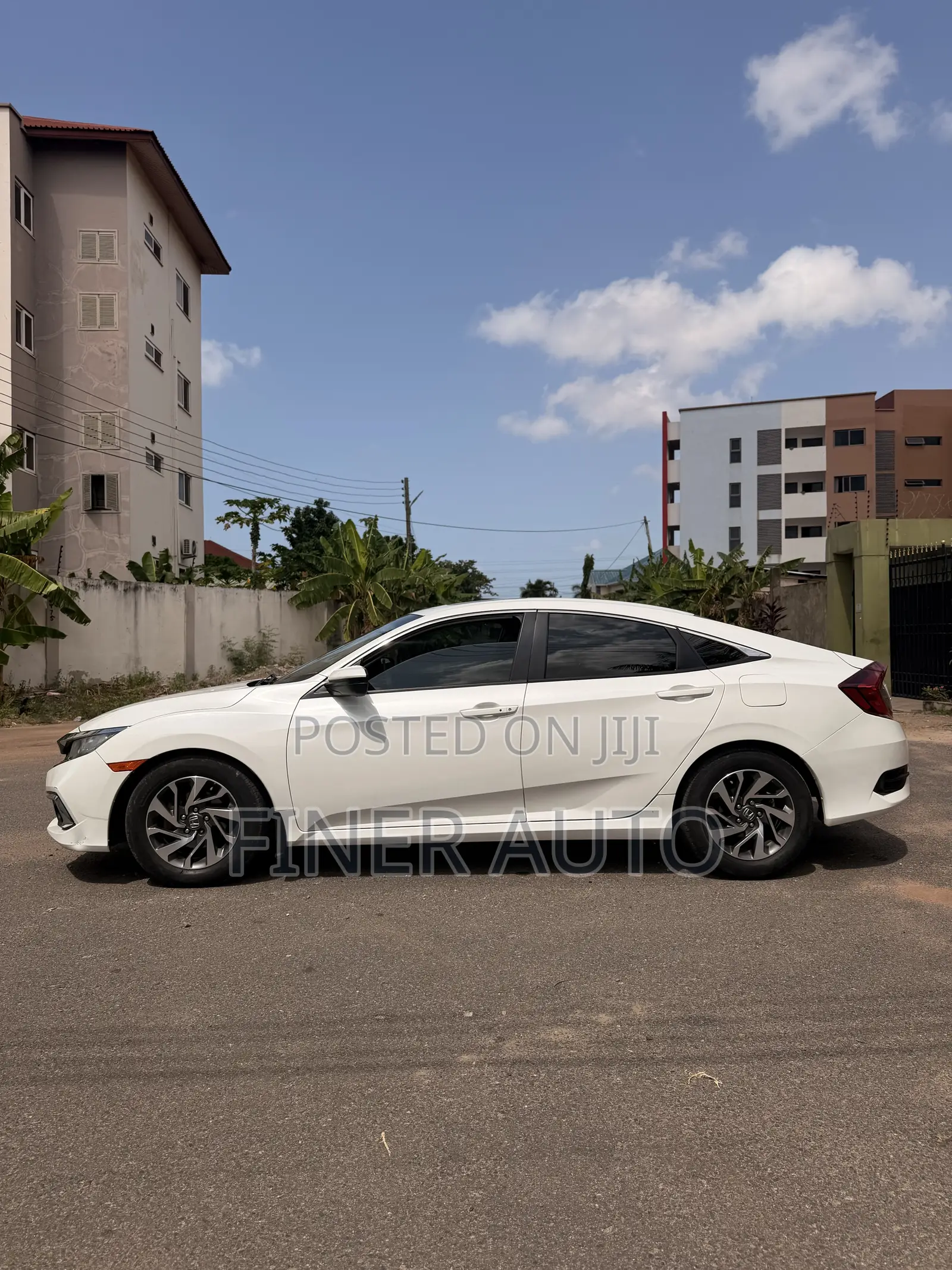 Honda Civic EX 4dr Sedan (1.5L 4cyl) 2016 White