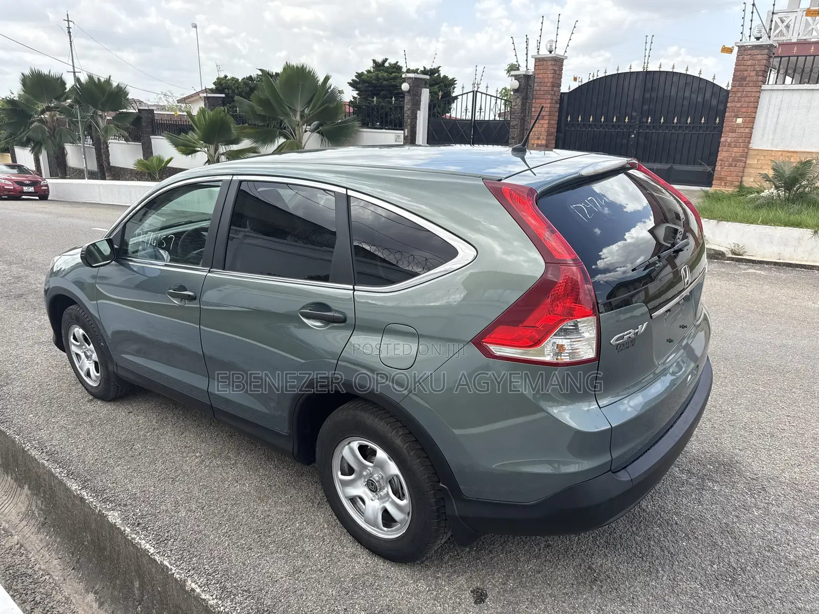 Honda CR-V EX 4dr SUV (2.4L 4cyl 5A) 2013 Green