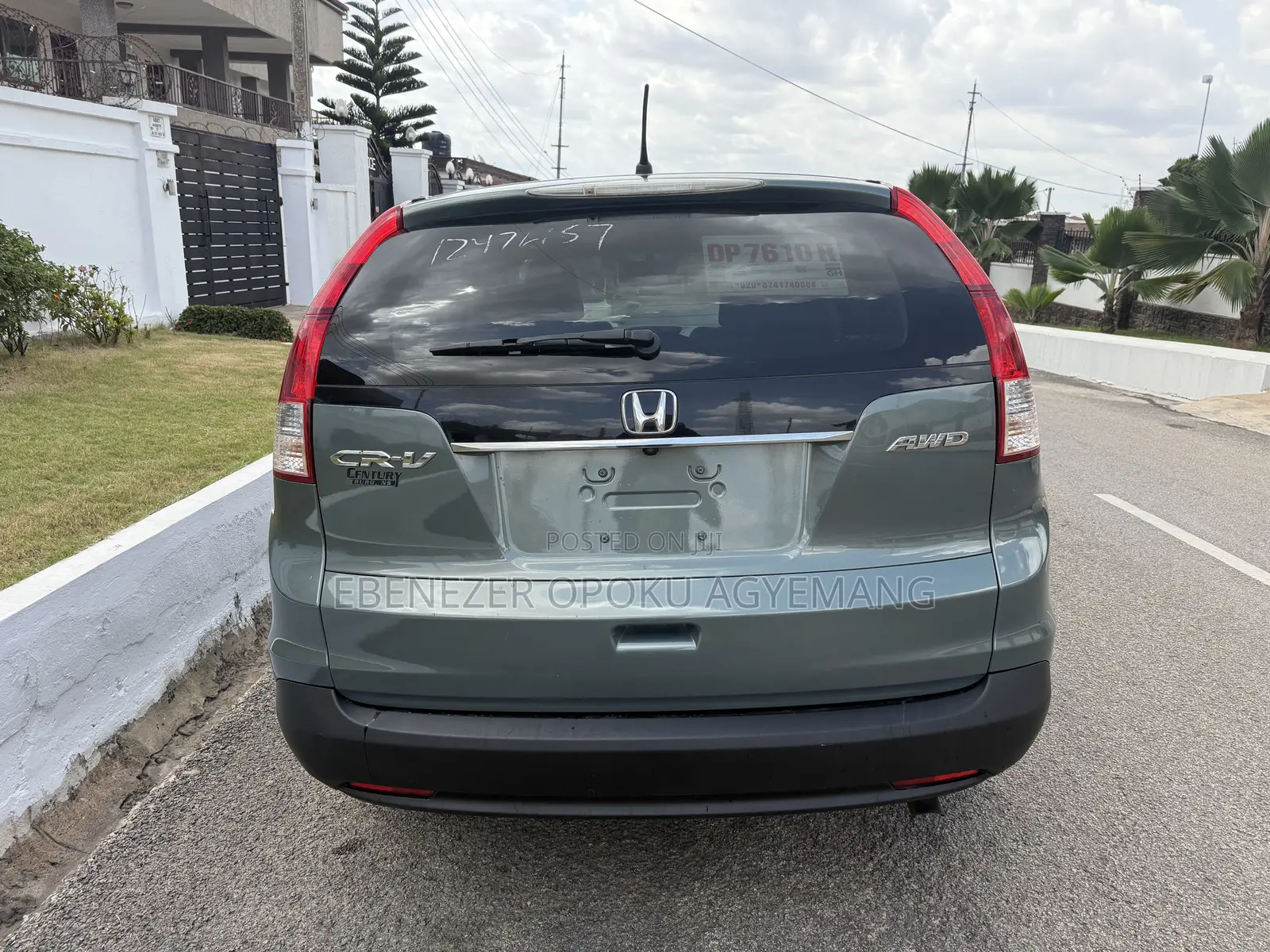 Honda CR-V EX 4dr SUV (2.4L 4cyl 5A) 2013 Green