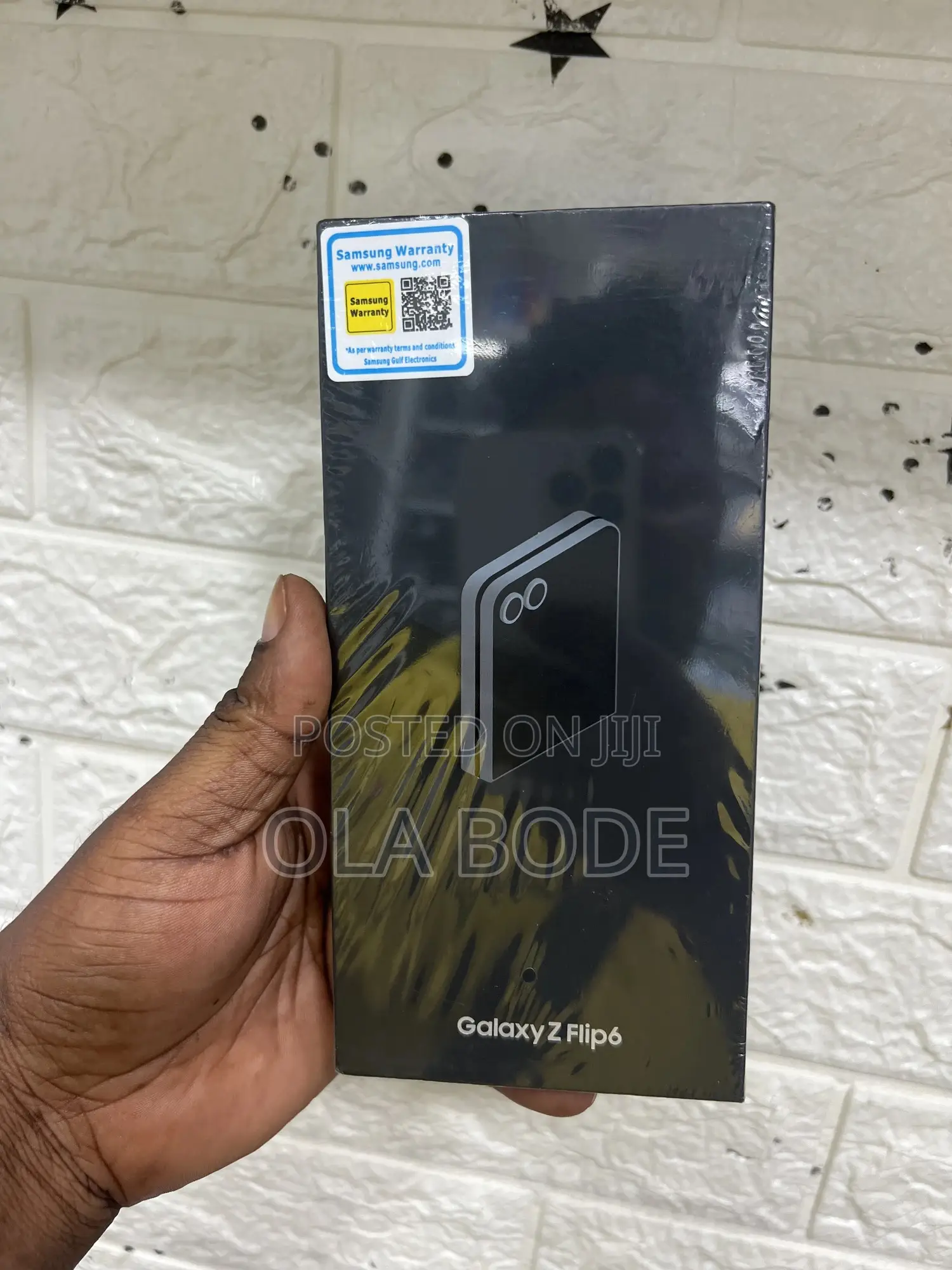 New Samsung Galaxy Z Flip6 256 GB Black