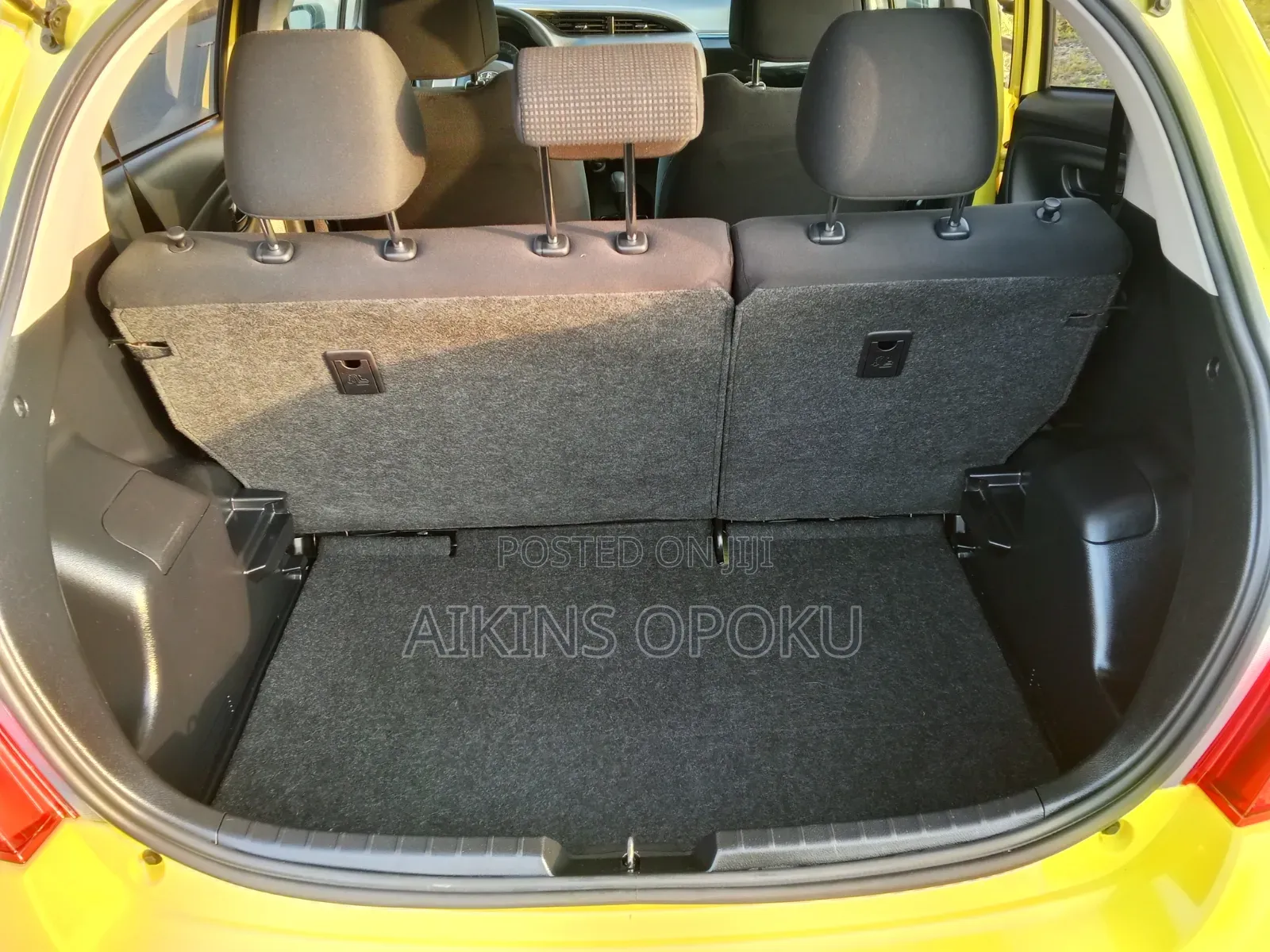 Toyota Vitz 2014 Yellow