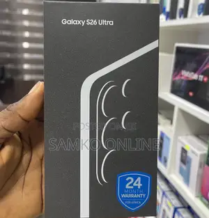New Samsung Galaxy S26 Ultra 5G 256 GB Black