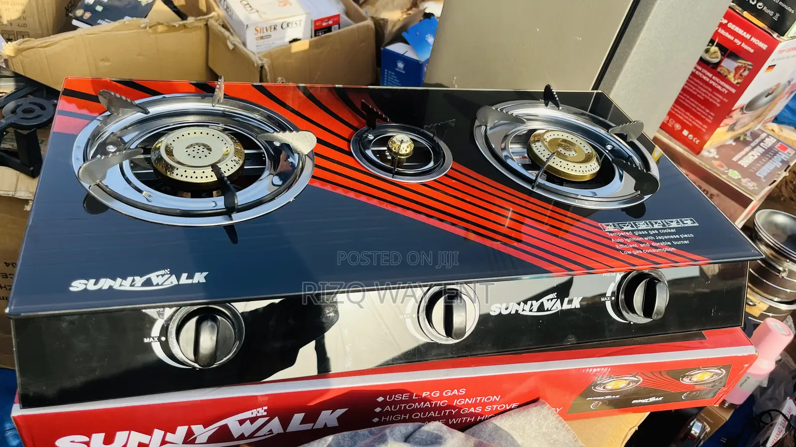 Gas Burner Stove 3 in 1