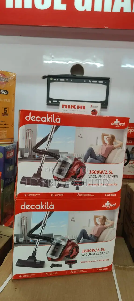 Top Quality Compact 1600watts Vacuum Cleaner From Decakila