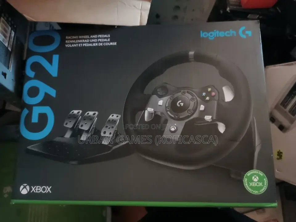 Logitech G920 Steering Wheel for Xbox Sealed