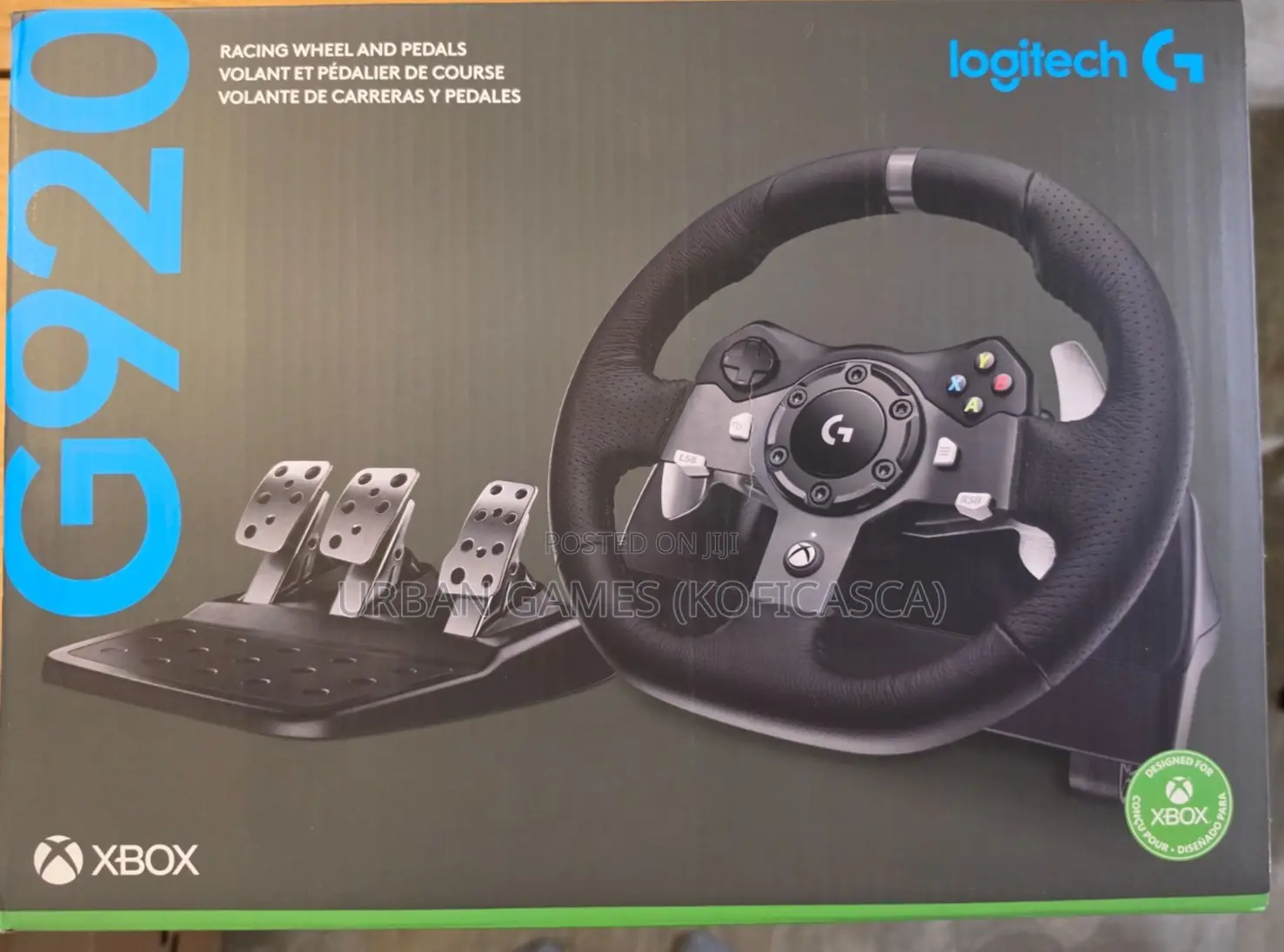 Logitech G920 Steering Wheel for Xbox Sealed