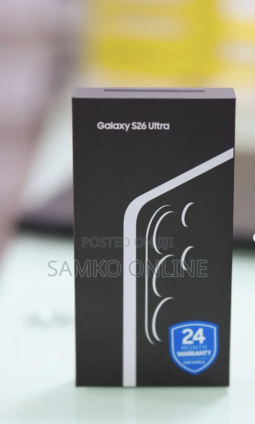 New Samsung Galaxy S26 Ultra 5G 1 TB Black