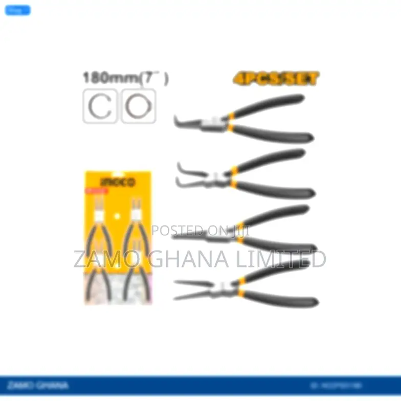 4pcs Circlip Plier Set - Hccps01180