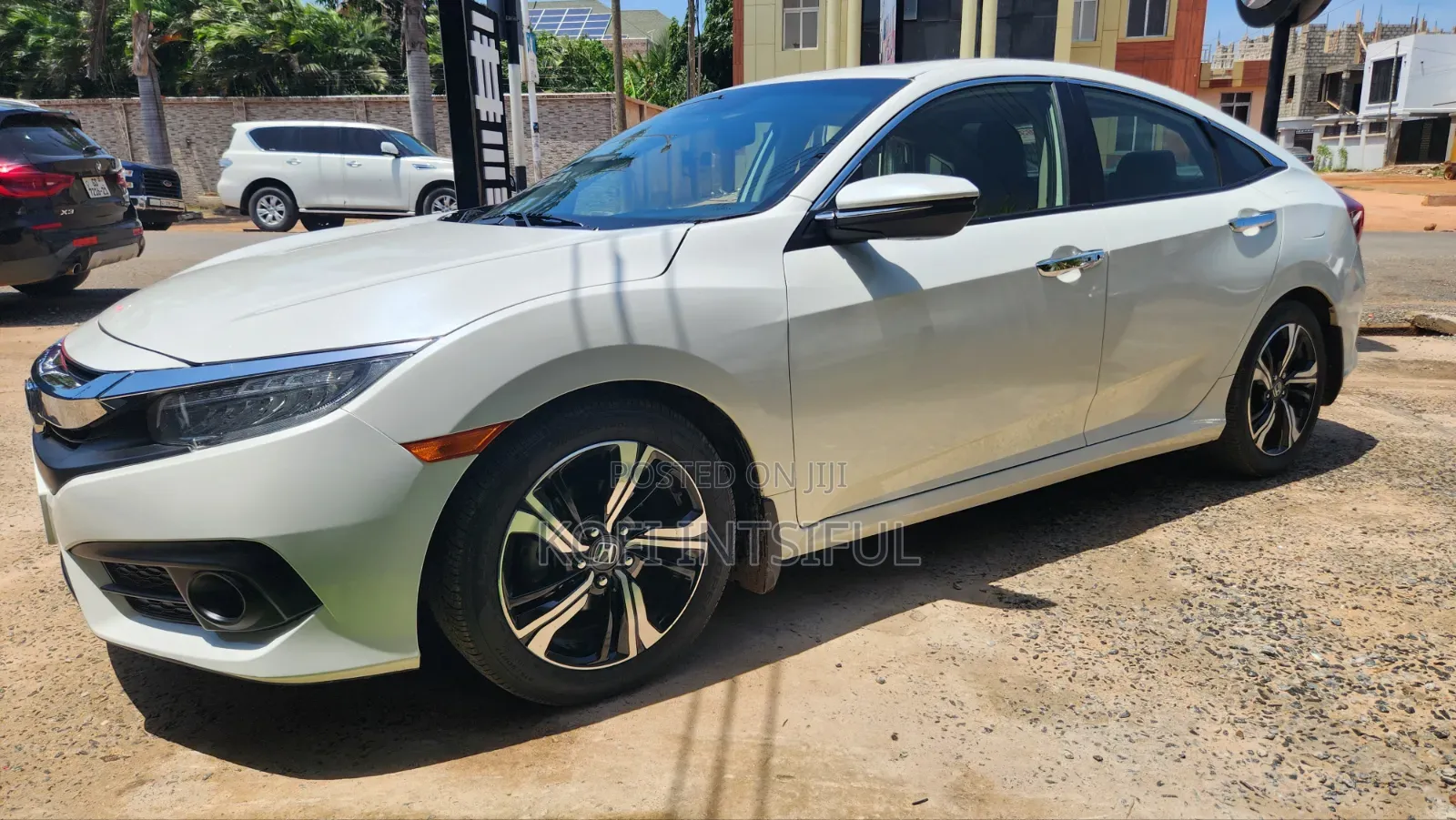 Honda Civic Touring Sedan 2018 White