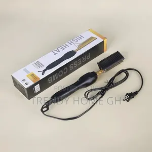 Electric Hot Comb – Fast Heating Hair Straightening Comb