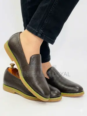 Ferragamo Salvatore Dark Brown Easy Wear Men’S Loafers Shoes