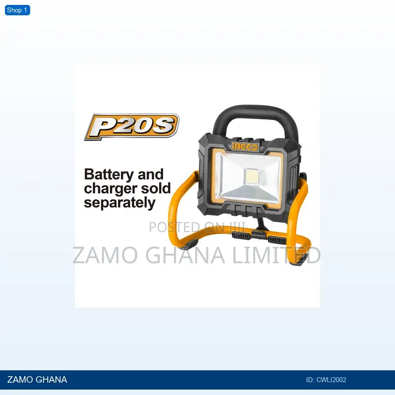 Li Floodlight 20v - Cwli2002