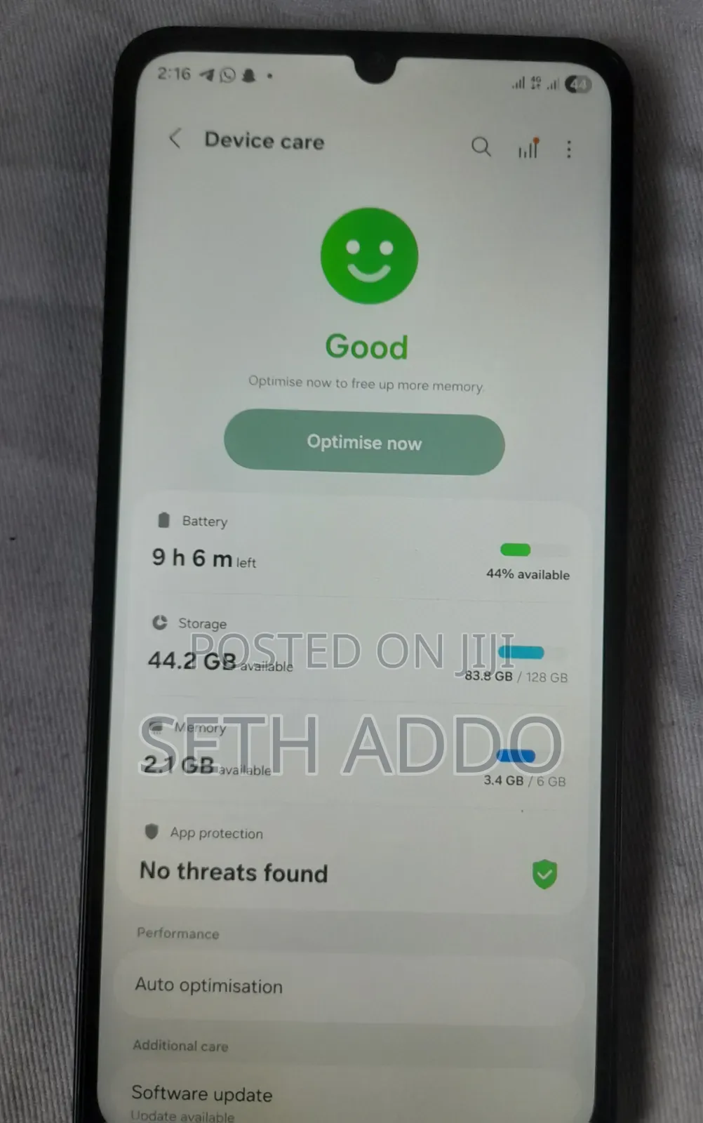 Samsung Galaxy A07 128 GB Blue