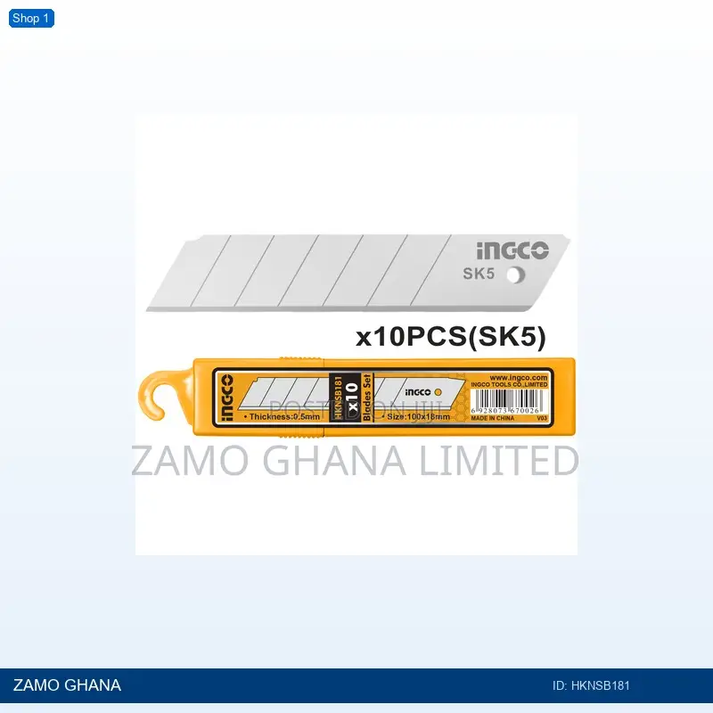 10pcs Blades Set - Hknsb181