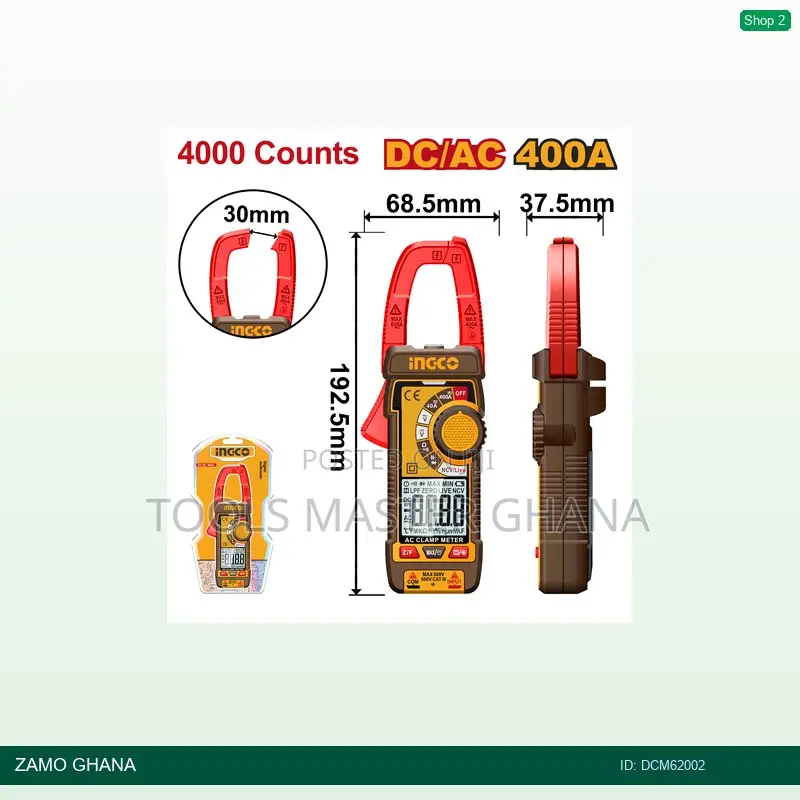 Dc/Ac Clamp - Dcm62002