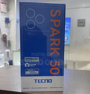 New Tecno Spark 50 128 GB Black