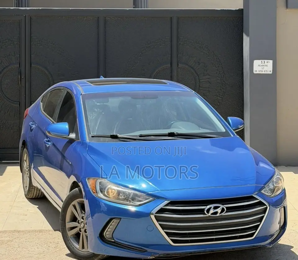 Hyundai Elantra 2017 Blue