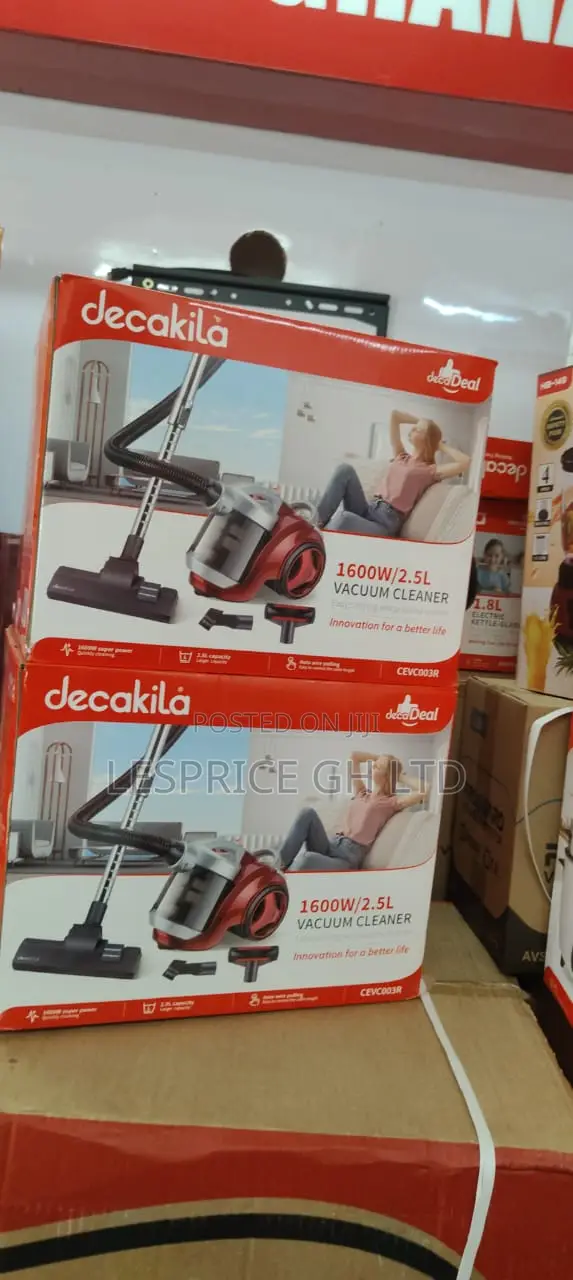 Promo!! Promo!! On Our Superb1600 Watts Vacuum Cleaner From Decakila