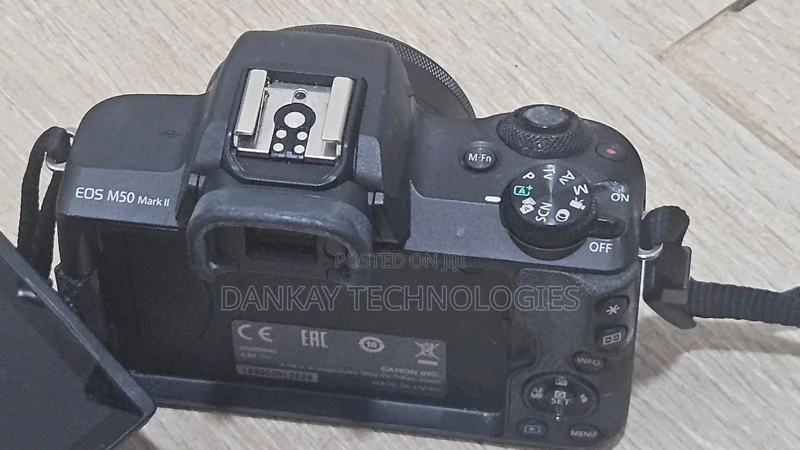 Canon Eos M50 Mark Ii Mirrorless Camera With 22mm Lens