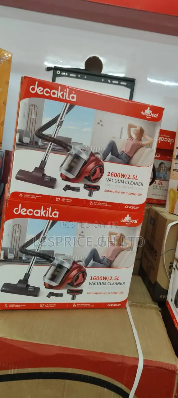 Falaa Deal of the Moment on Our Genuine 1600w Decakila Vacuum Cleaner