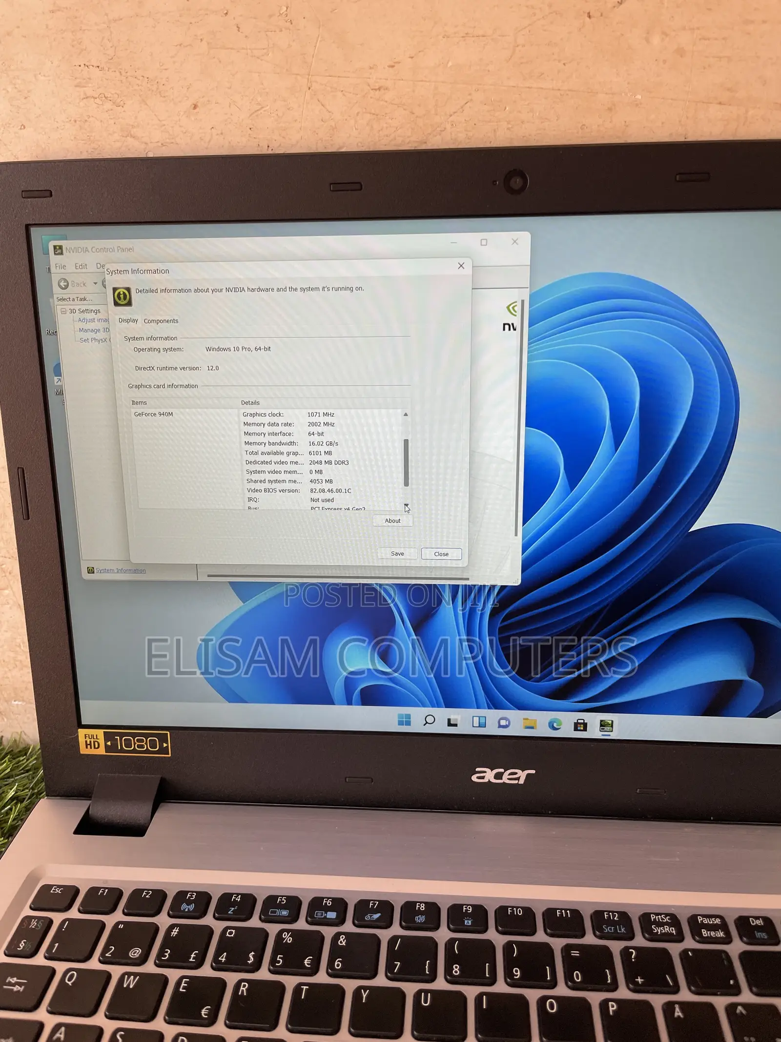 Laptop Acer Aspire V3-574G 8GB Intel Core i5 SSD 256GB