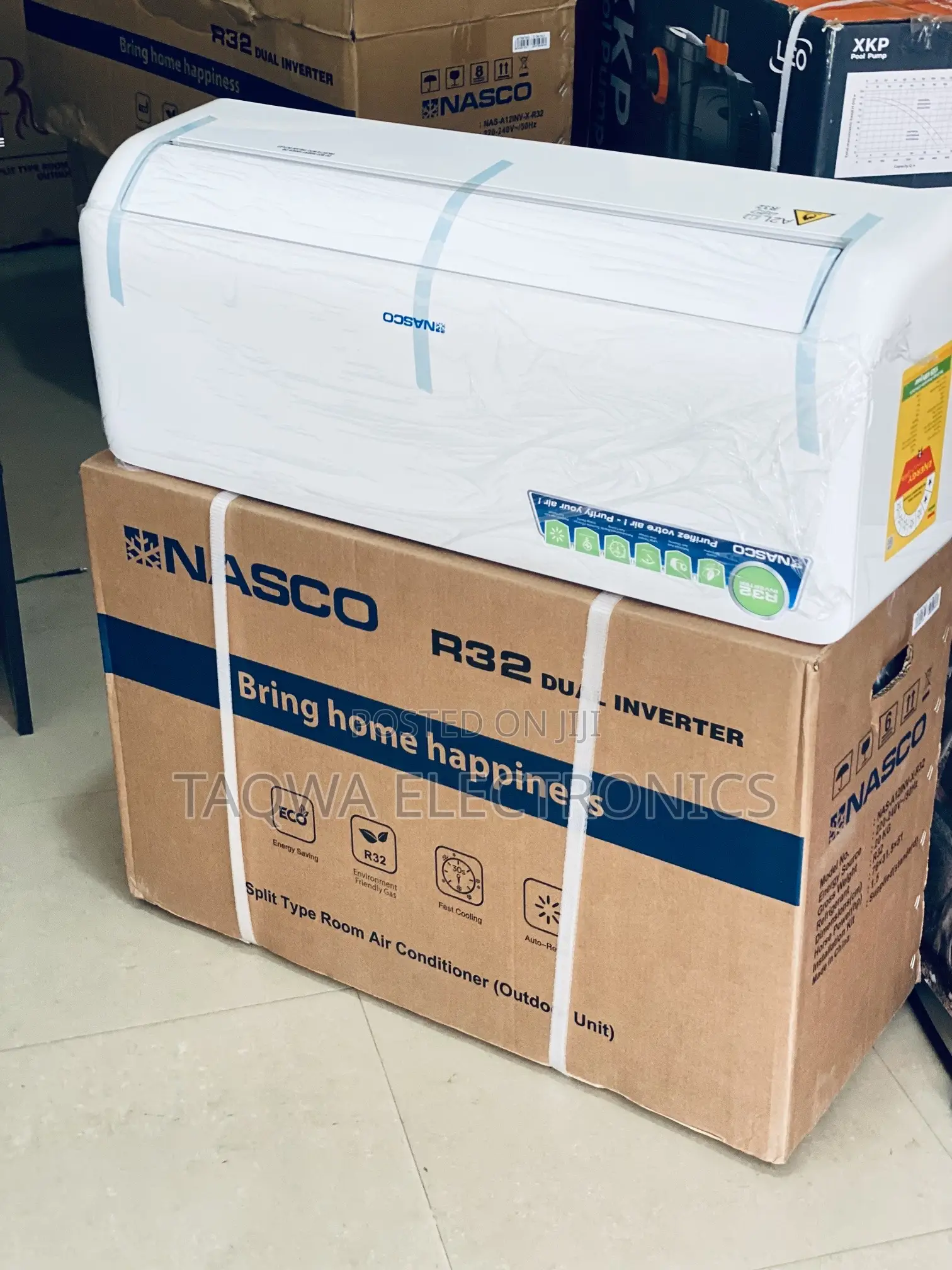 Advanced R32 Nasco 1.5hp Dual Inverter Air Conditioner