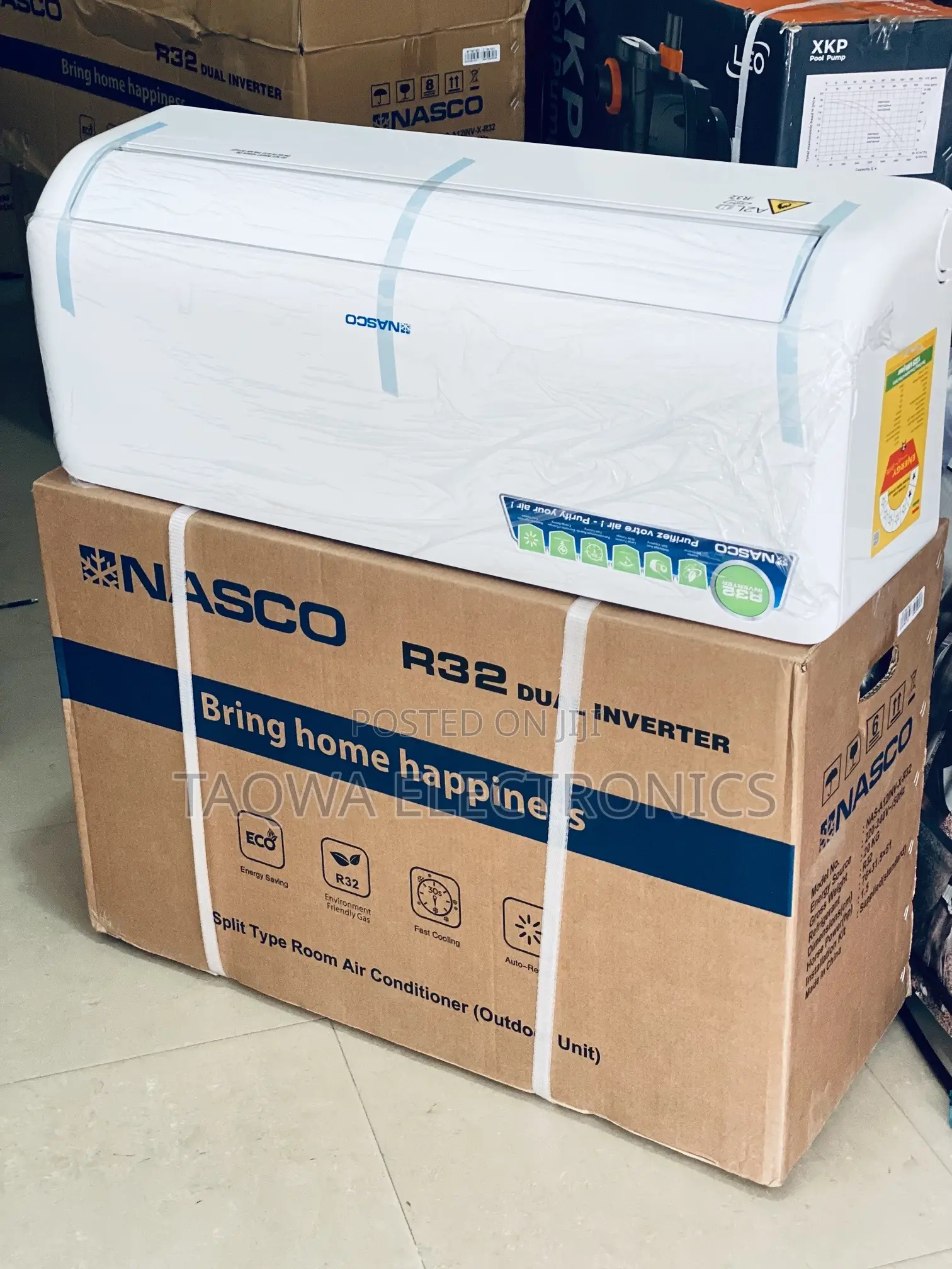 Real Dual Inverter Nasco 1.5hp Air Conditioner