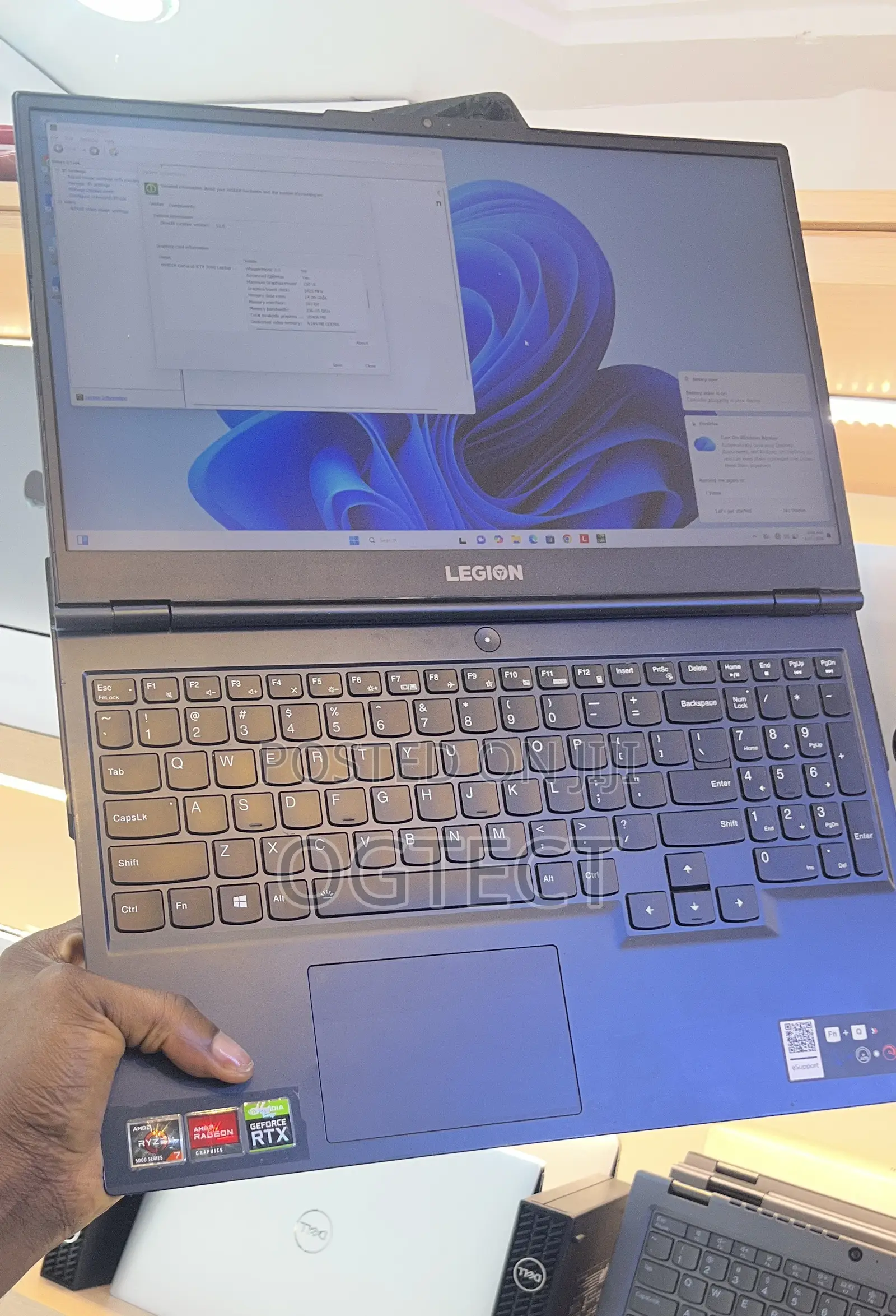 Laptop Lenovo Legion 5i 32GB AMD Ryzen 7 SSD 512GB