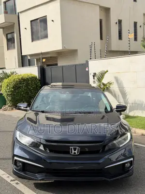 Honda Civic Touring Coupe 2020 Blue