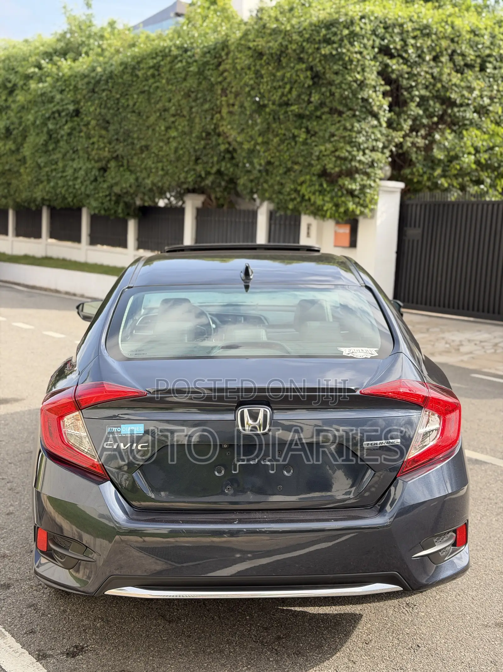 Honda Civic Touring Coupe 2020 Blue