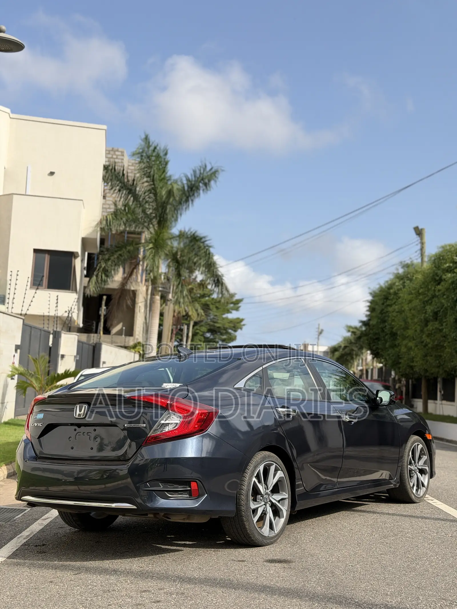 Honda Civic Touring Coupe 2020 Blue
