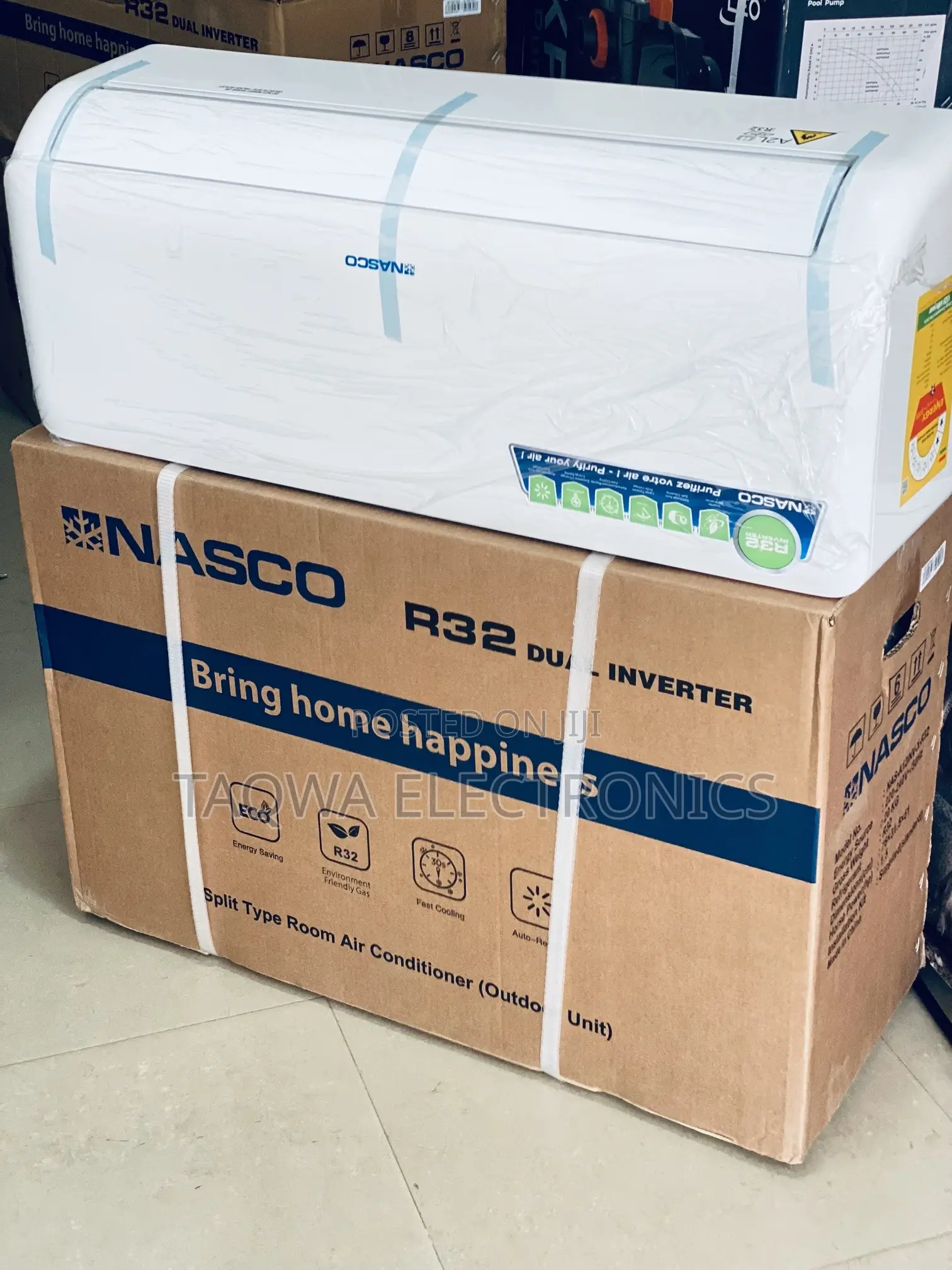 Split System Nasco Dual Inverter 1.5hp Air Conditioner