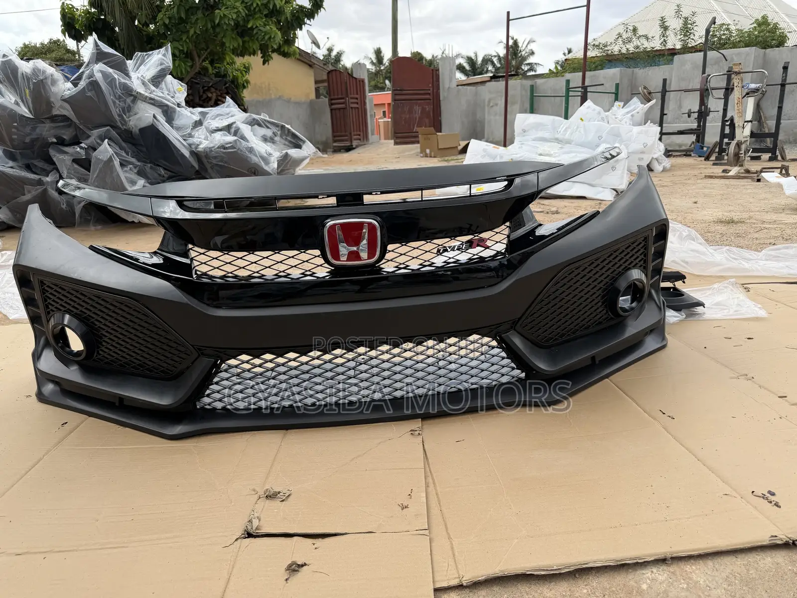 Honda Civic 2016 - 2018 Front Bumper Complete Type R